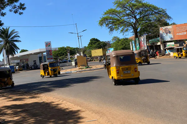Tuk-tuk pour les déplacements sur de courtes distances